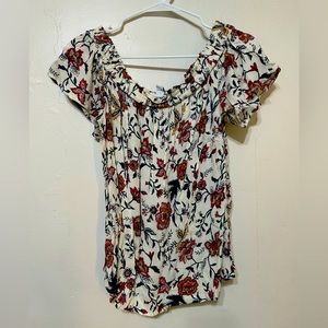 Old Navy floral blouse